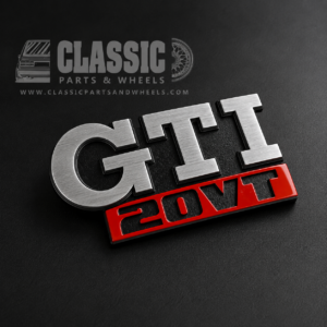 GTI 20VT Radiator Grille Badge